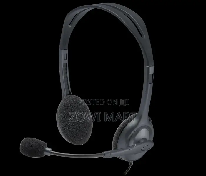 Logitech H111 Stereo Headset With Mic for Business Home Use