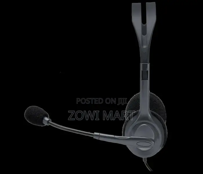 Logitech H111 Stereo Headset With Mic for Business Home Use