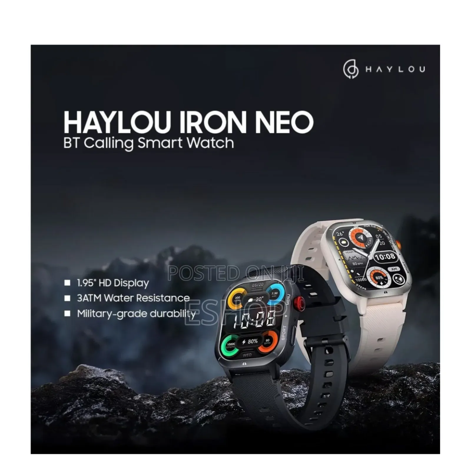 Haylou Iron Neo: The Smartwatch That Understands You
