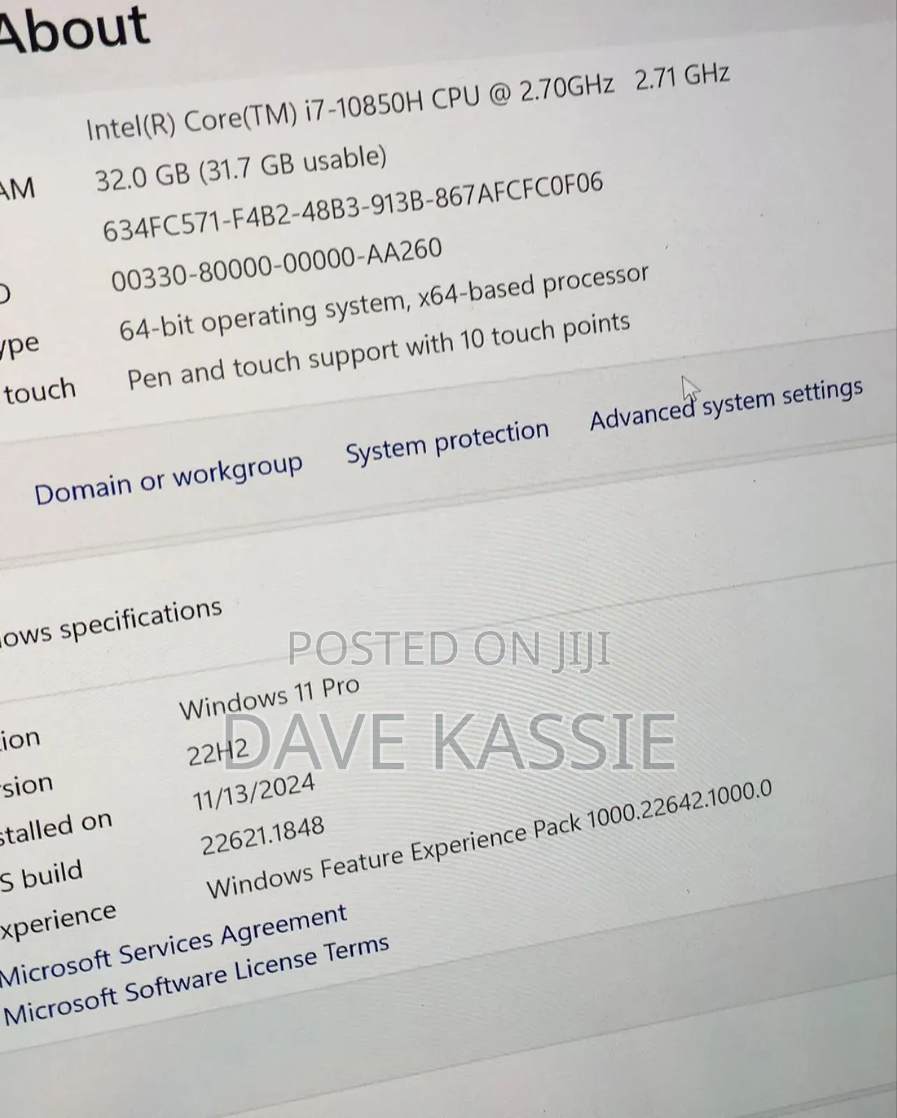 Laptop Lenovo Thinkpad P15s 16GB Intel Core I7 SSD 256GB