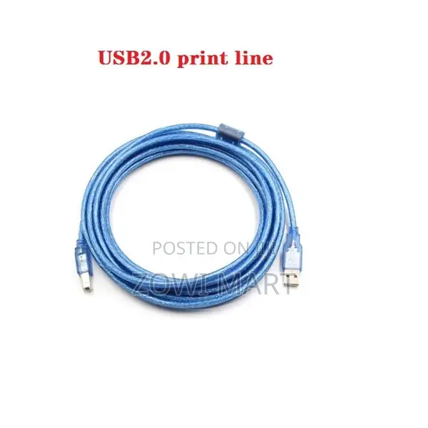 Usb 2.0 Printer Cable – Hi-Speed 1.8m Computer Accessory