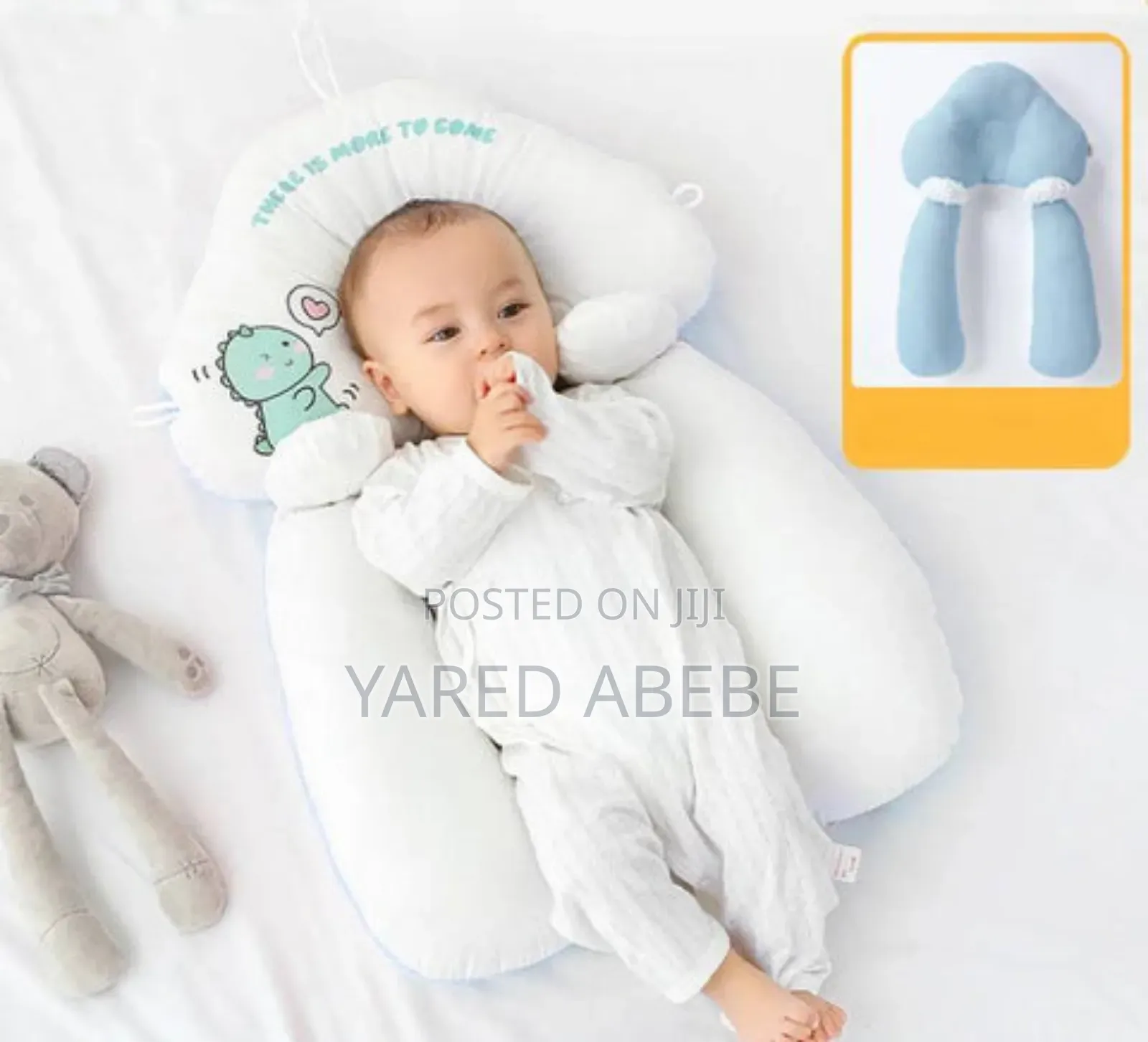 Baby Head Shaping Pillow With Body Positioner Cloud Shaped