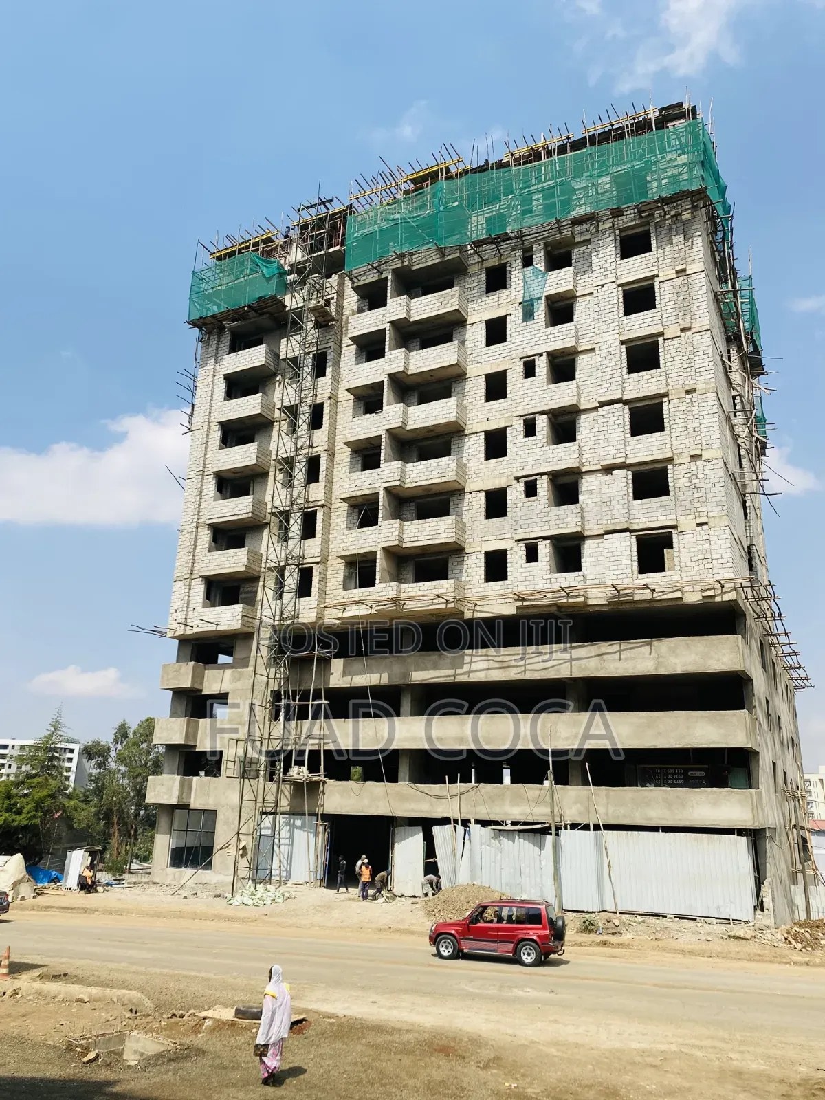 2bdrm Apartment in ካዛንቺስ አዋሪ አደባባዪ ጋር, Arada for rent