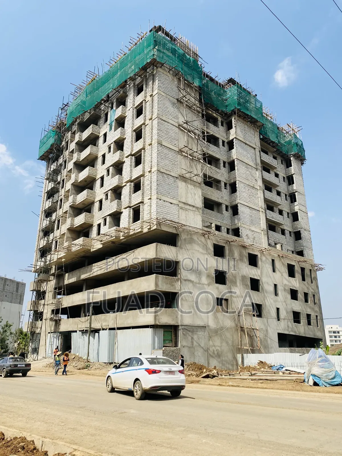 2bdrm Apartment in ካዛንቺስ አዋሪ አደባባዪ ጋር, Arada for rent