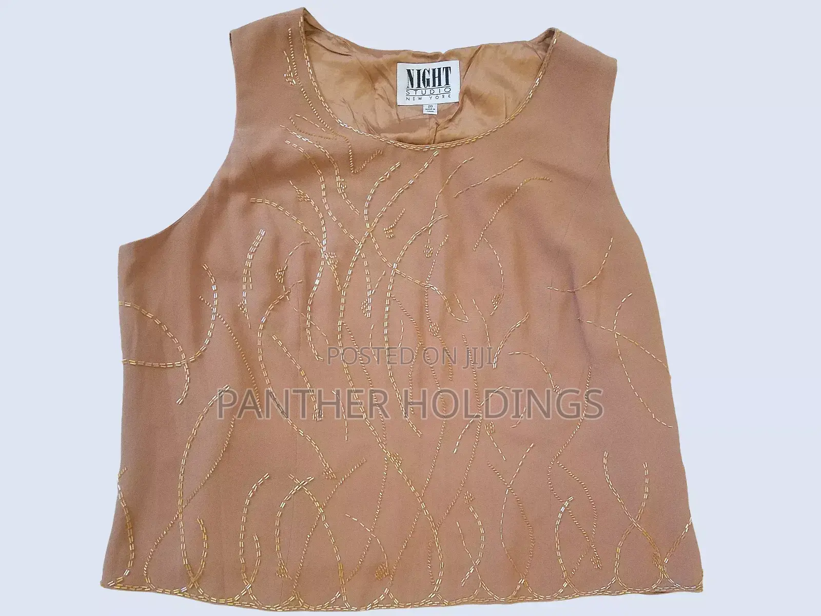 Night Studio New York Sleeveless Top, Pant Cape