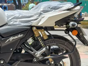 New TVS Apache 180 RTR 2024 White