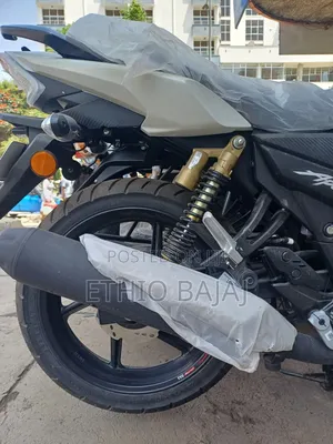 New TVS Apache 180 RTR 2024 White