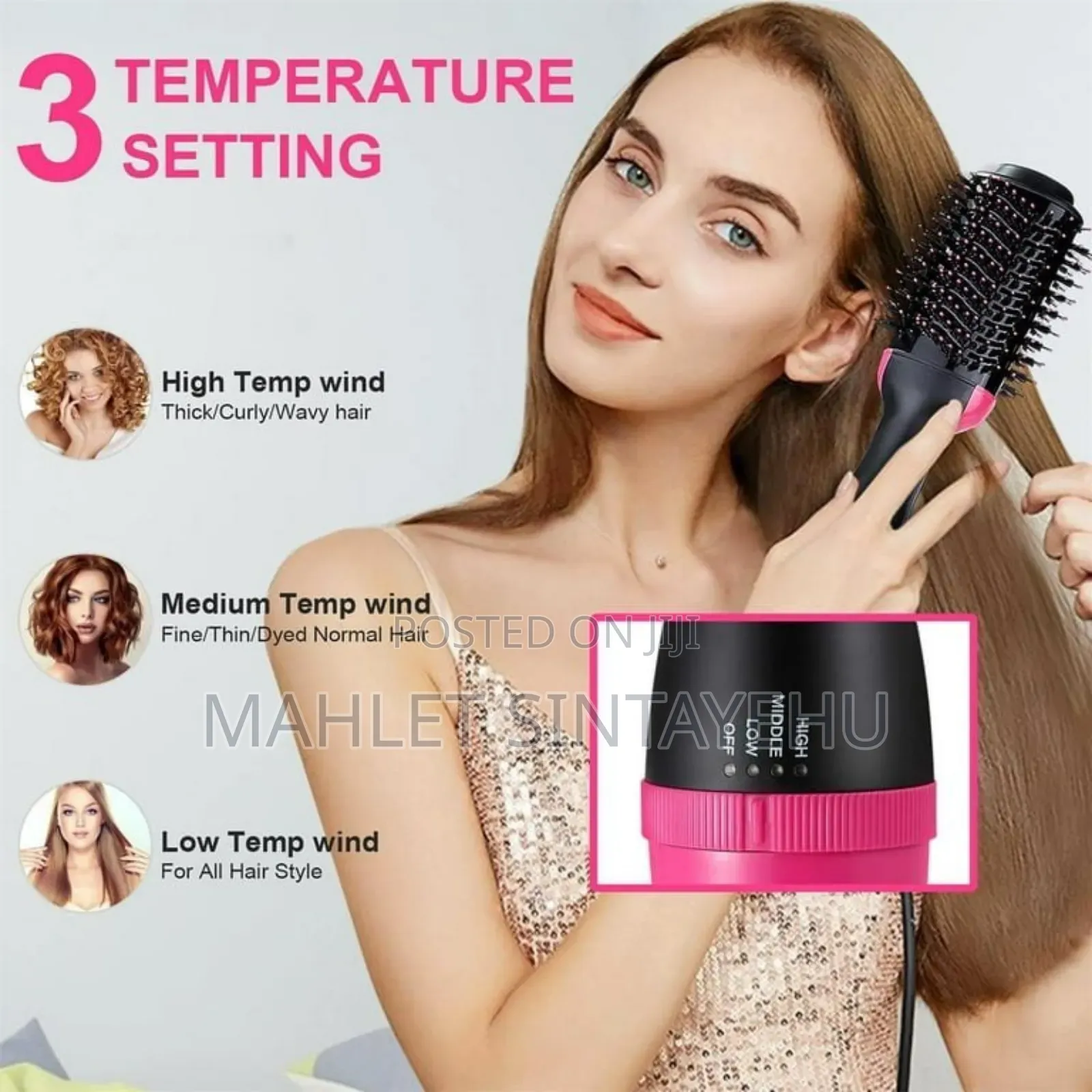 3in1 One Step Hair Dryer Styler