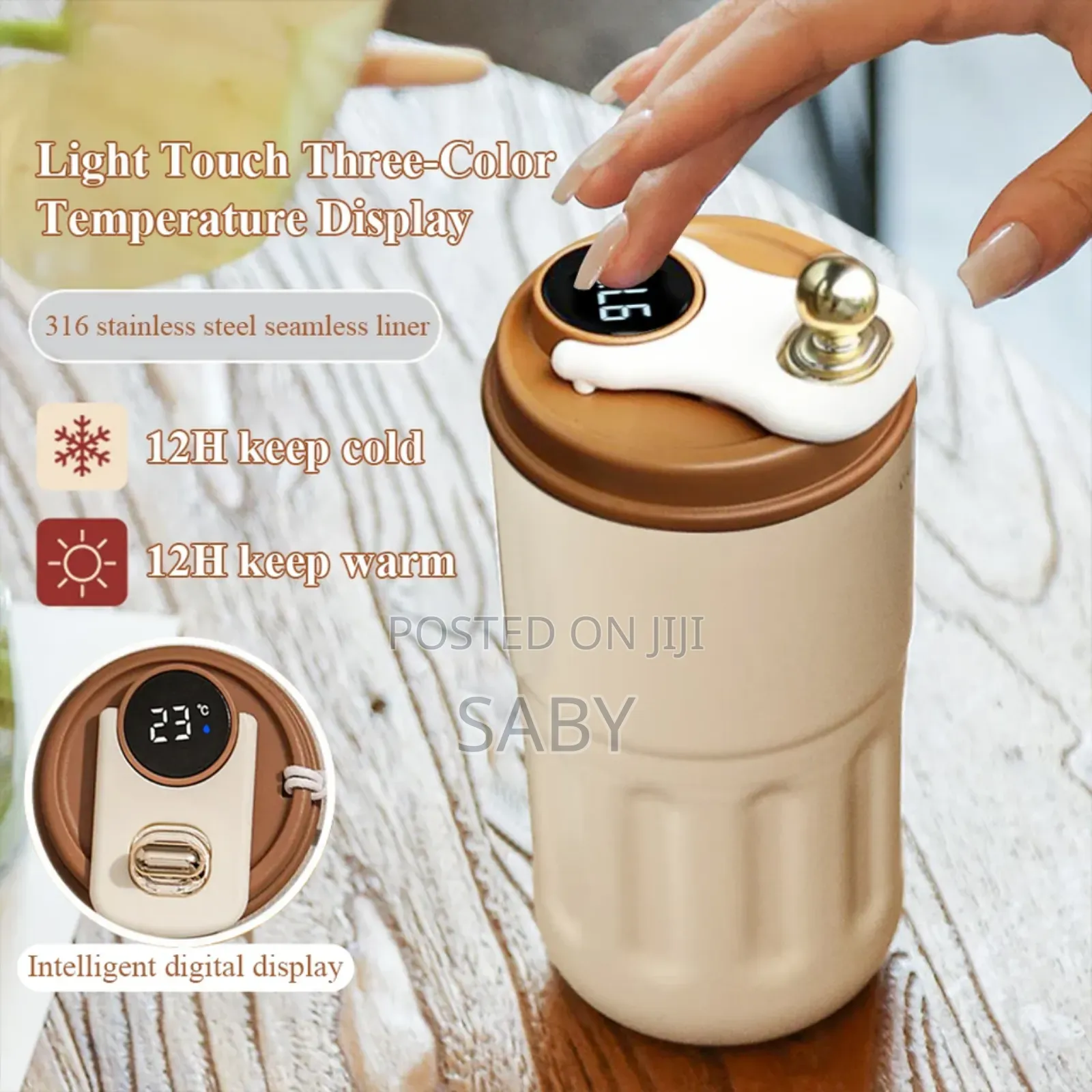 400ml Intelligent Temperature Measurement Coffee Mug
