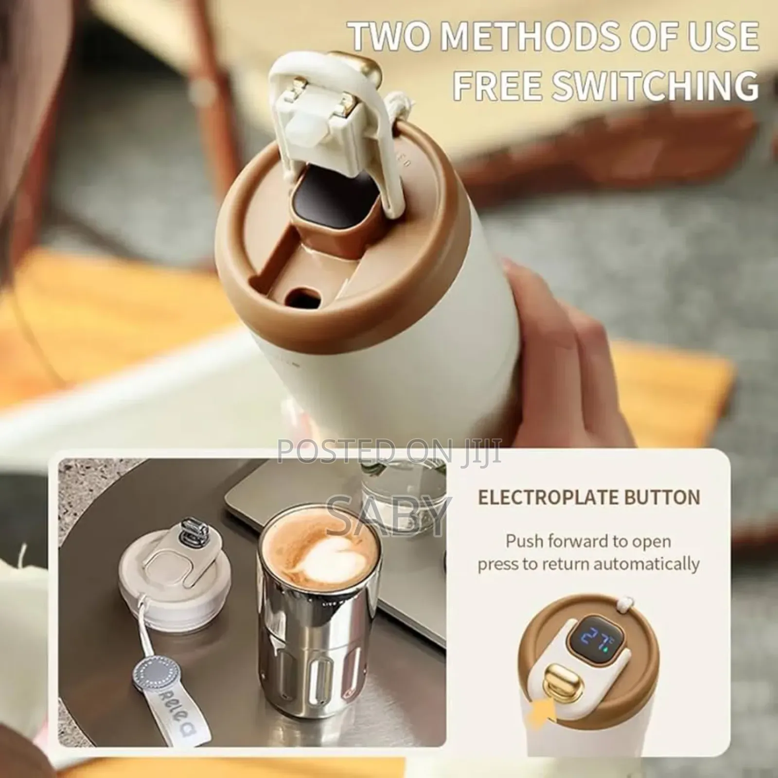 400ml Intelligent Temperature Measurement Coffee Mug