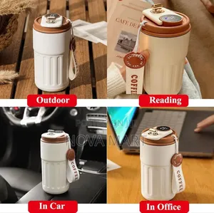 Smart Led Temperature Display Bottle