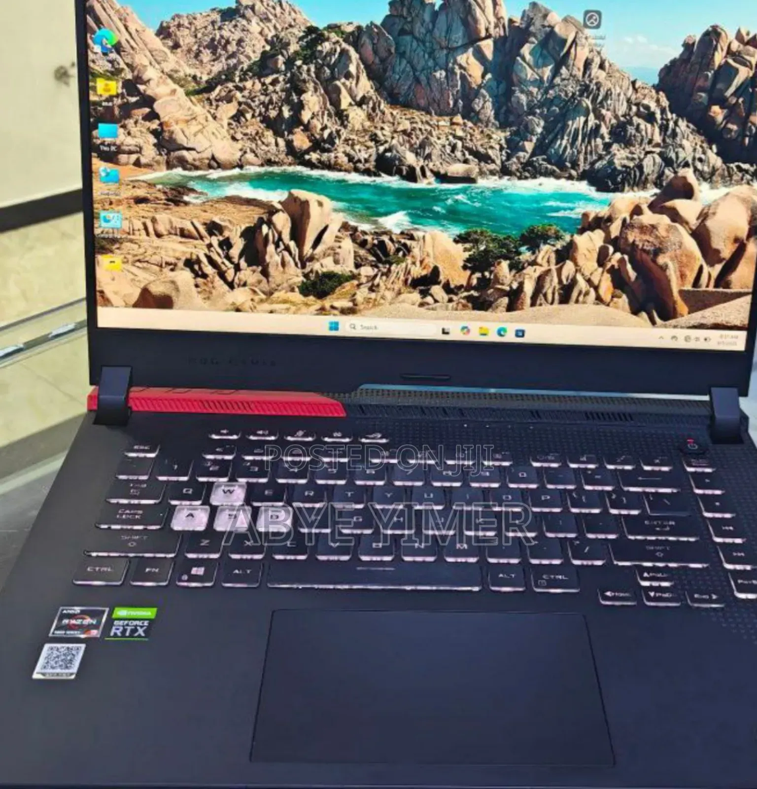 New Laptop Asus ROG Strix G16 G614 16GB AMD Ryzen 9 SSD 512GB