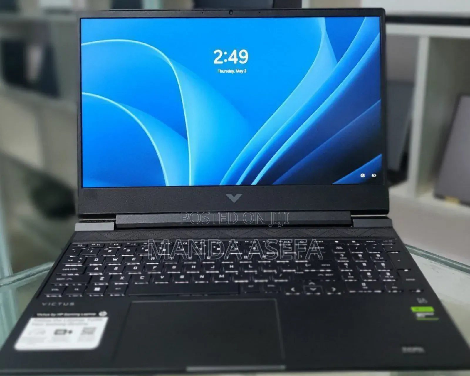 New Laptop HP Victus 16 16GB Intel Core I7 SSD 512GB