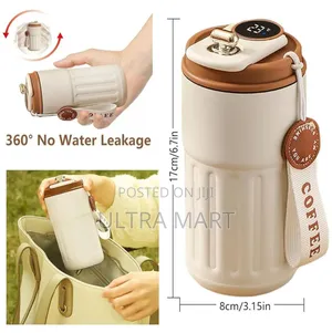 Smart Led Temperature Display Bottle