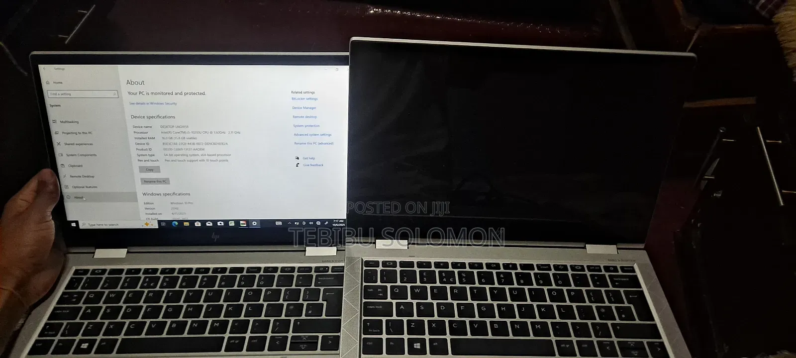 Laptop HP EliteBook X360 830 G6 16GB Intel Core I5 SSD 500GB
