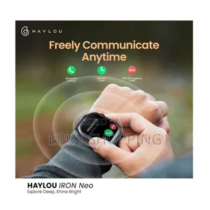 Your Personal Health Guardian - Haylou Iron Neo