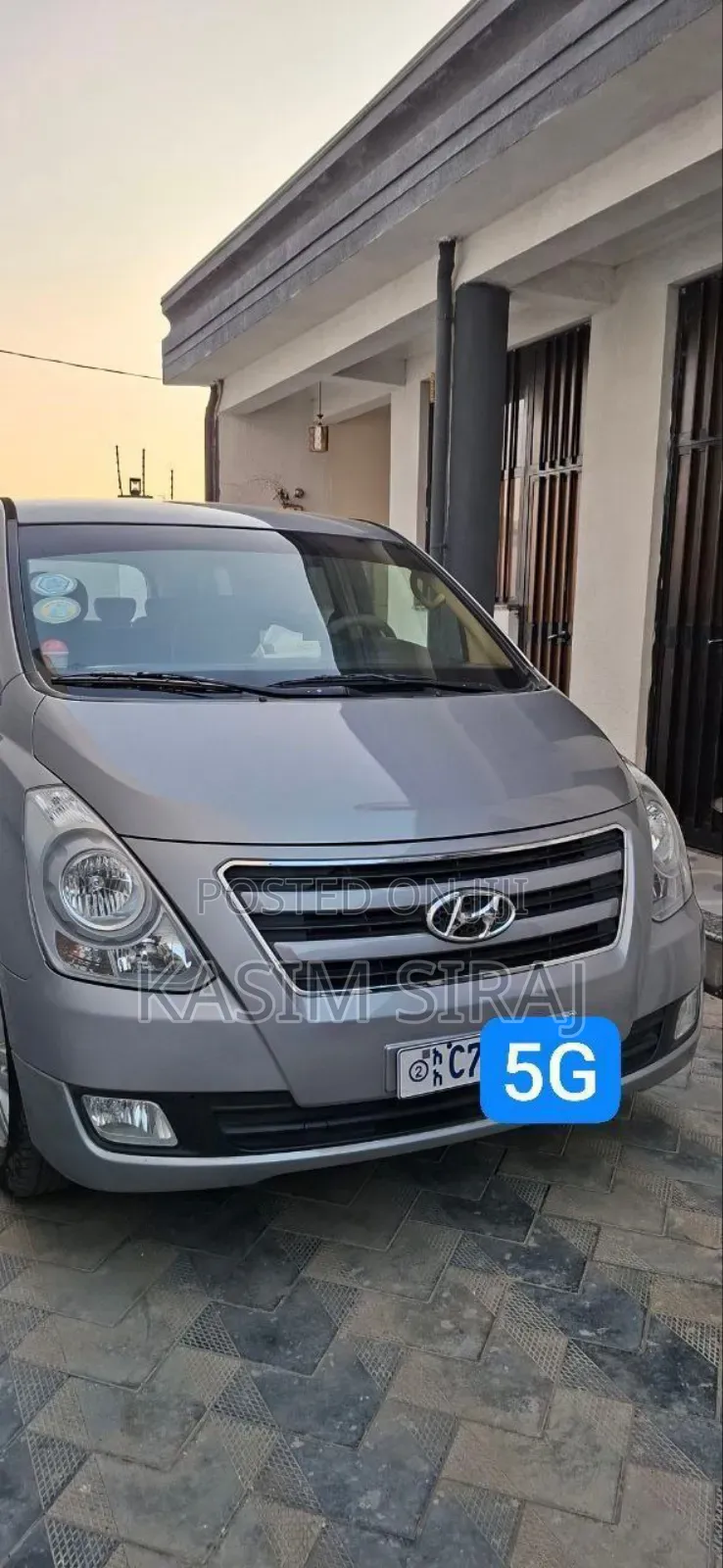Hyundai H1 2018 Silver