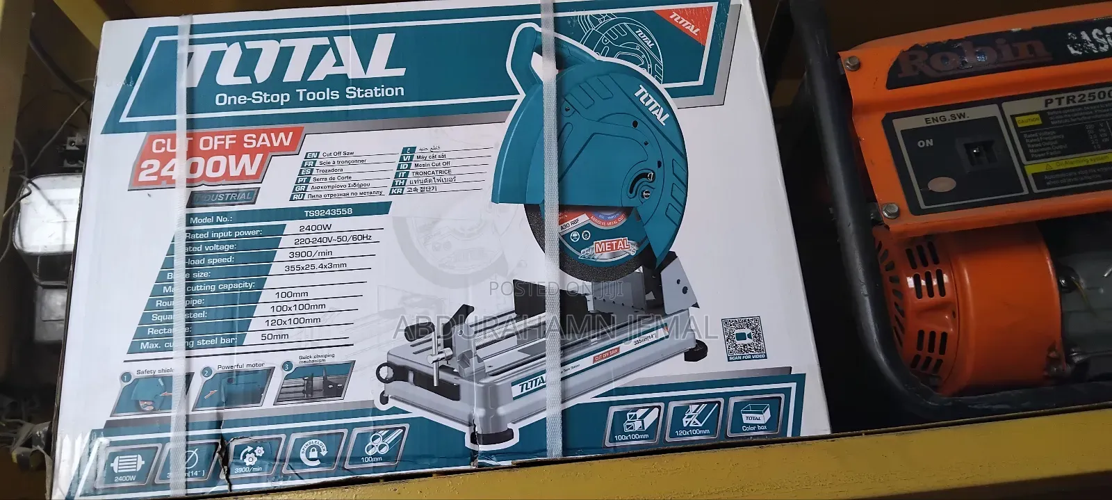 Cut Off Total 2400 W