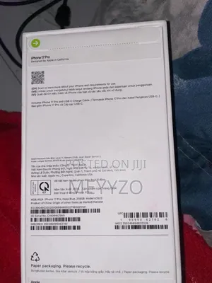 Photo - New Apple iPhone 17 Pro 256 GB Blue