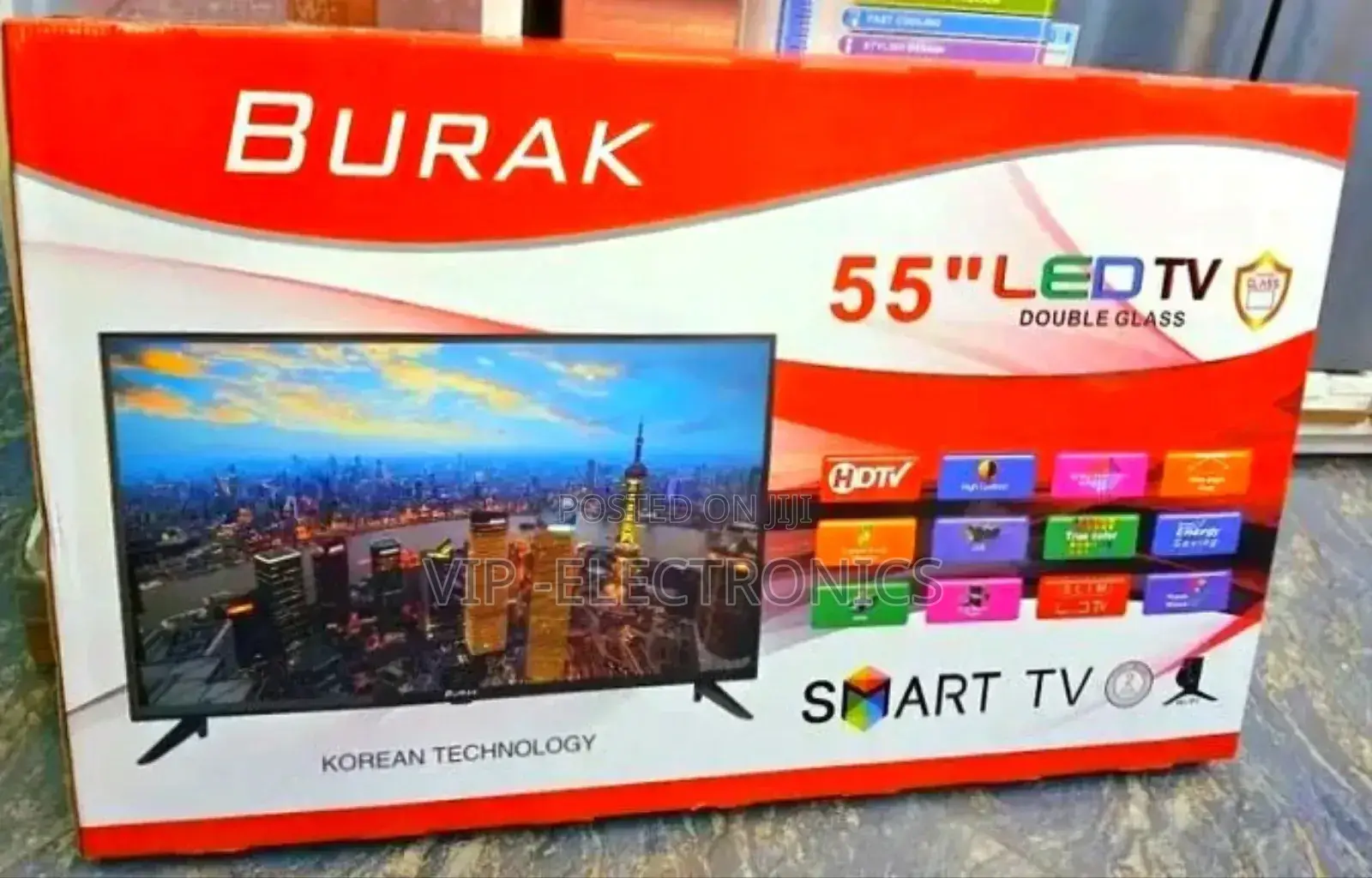 Burak 55 Inch Tv Smart Android New 2025 Burak Tv 55