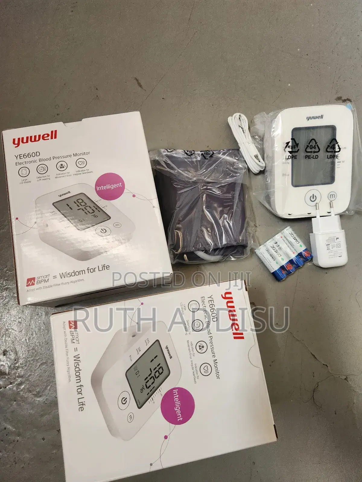 Yuwell Digital Blood Pressure Monitor蝨我brand New Digital Bp Monitor