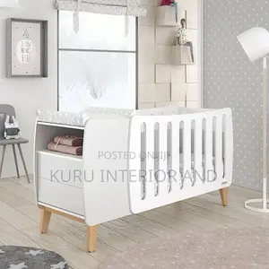 Photo - Modern Baby Crib – Elegant, Safe Functional (60cmx100cm)