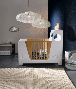 Modern Wooden Baby Crib
