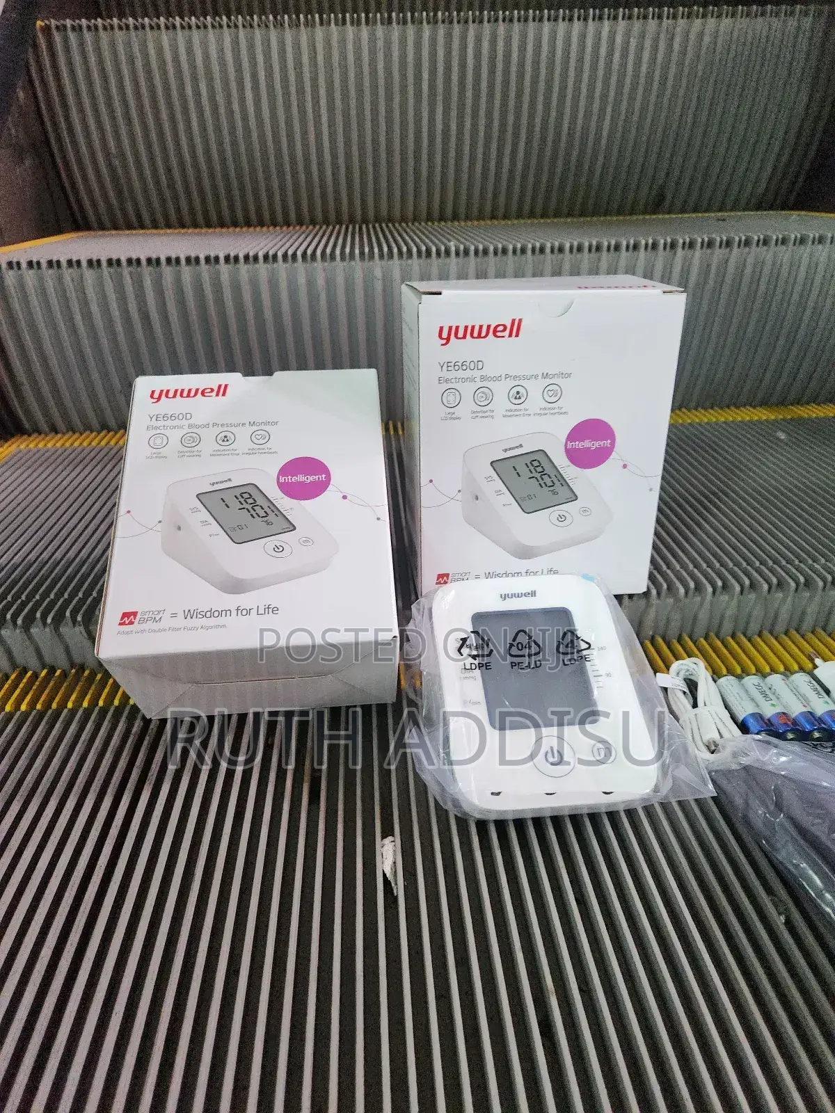 Yuwell Blood Pressure Model Ye660d Blood Pressure Monitor Packed