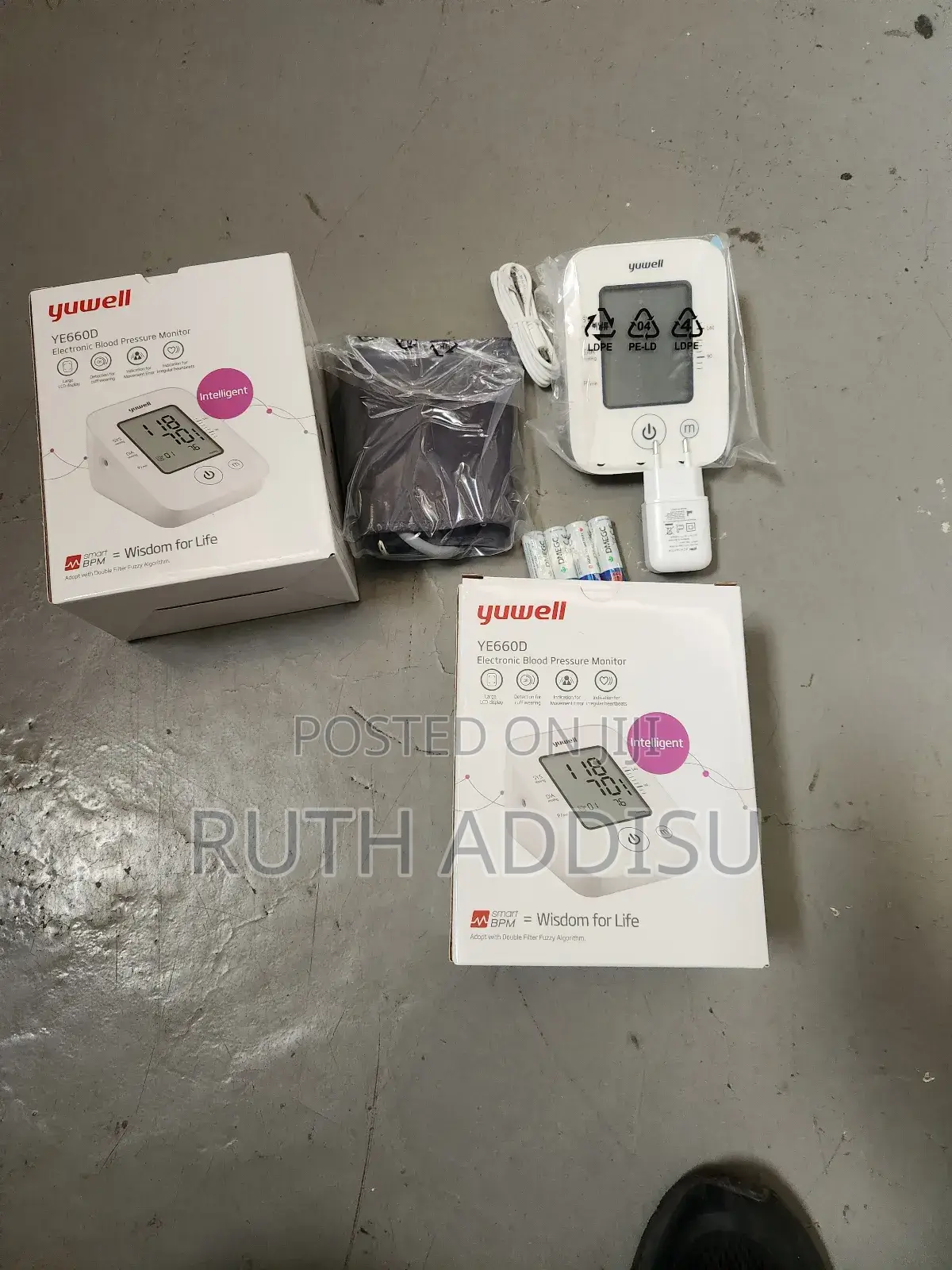 Packed Strong Blood Pressure Monitor𦢈我digit Blood Pressure Monitor