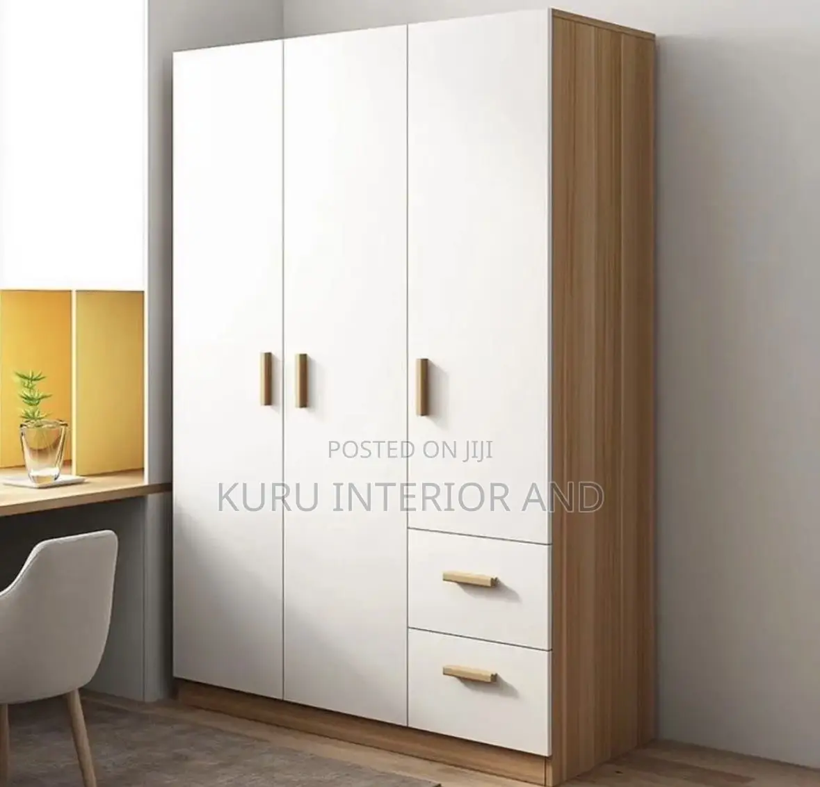Modern Wardrobe 150cm X 190cm X 50 Cm