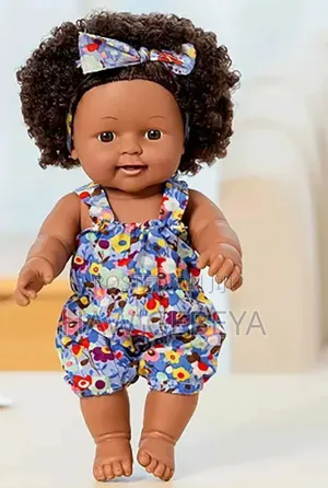 Vivboo Black Dolls 12in African American Baby Doll for Kids Aged 2