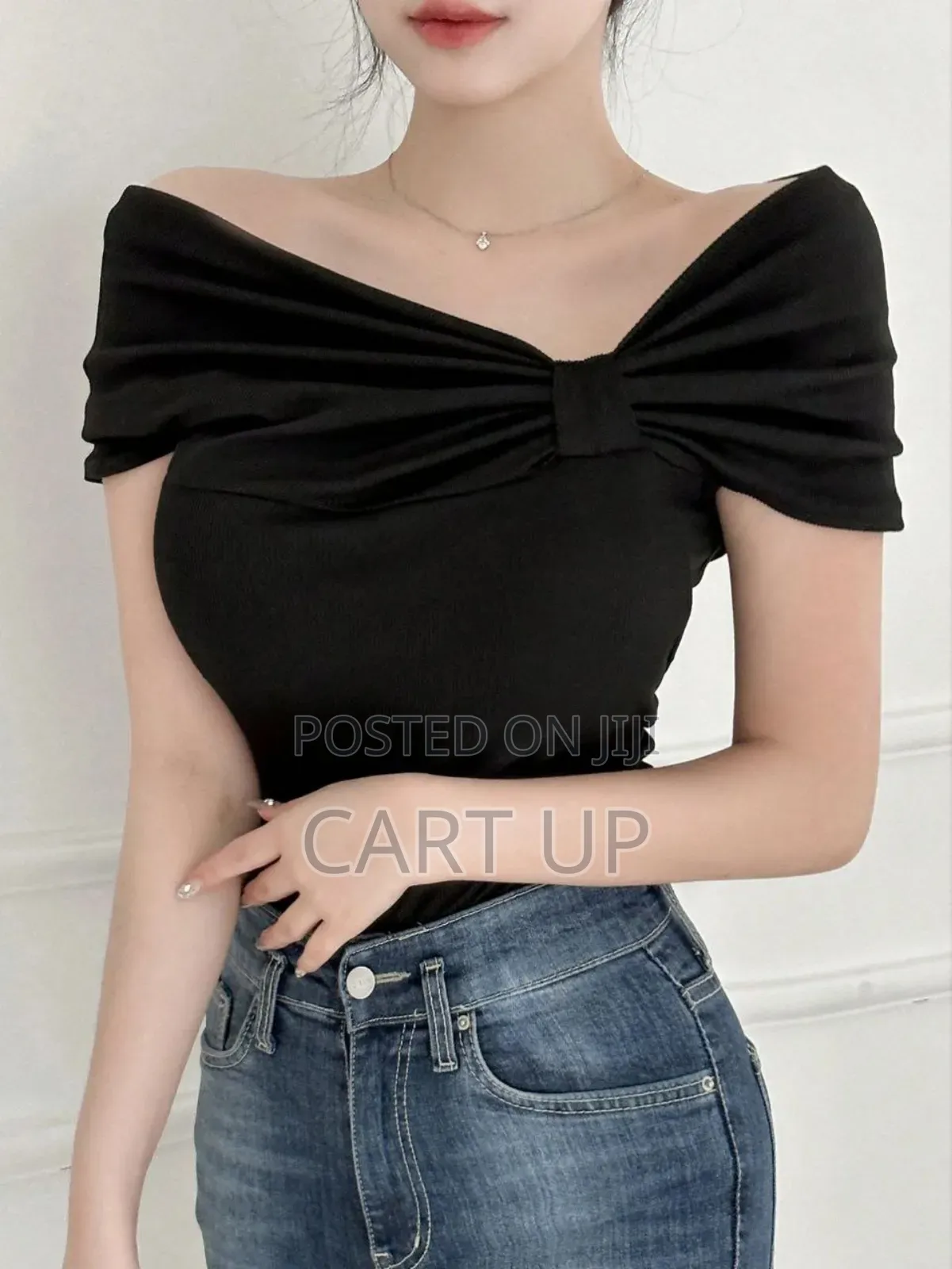 Elegant Off Shoulder Ruched Top