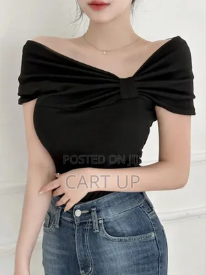 Photo - Elegant Off Shoulder Ruched Top