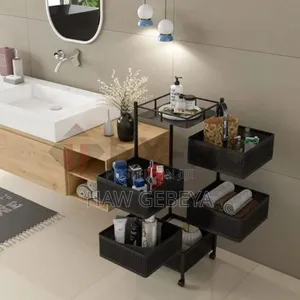 5 Layer Moveable Kitchen Storage Rack