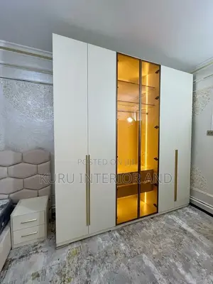 Photo - Modern Wardrobes – Custom Design Lighting Options(16000 Birr Per M2