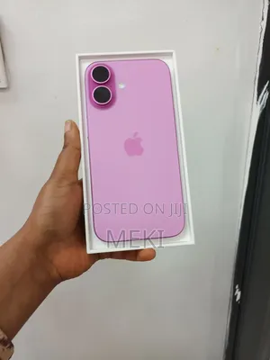 New Apple iPhone 16 128 GB Pink