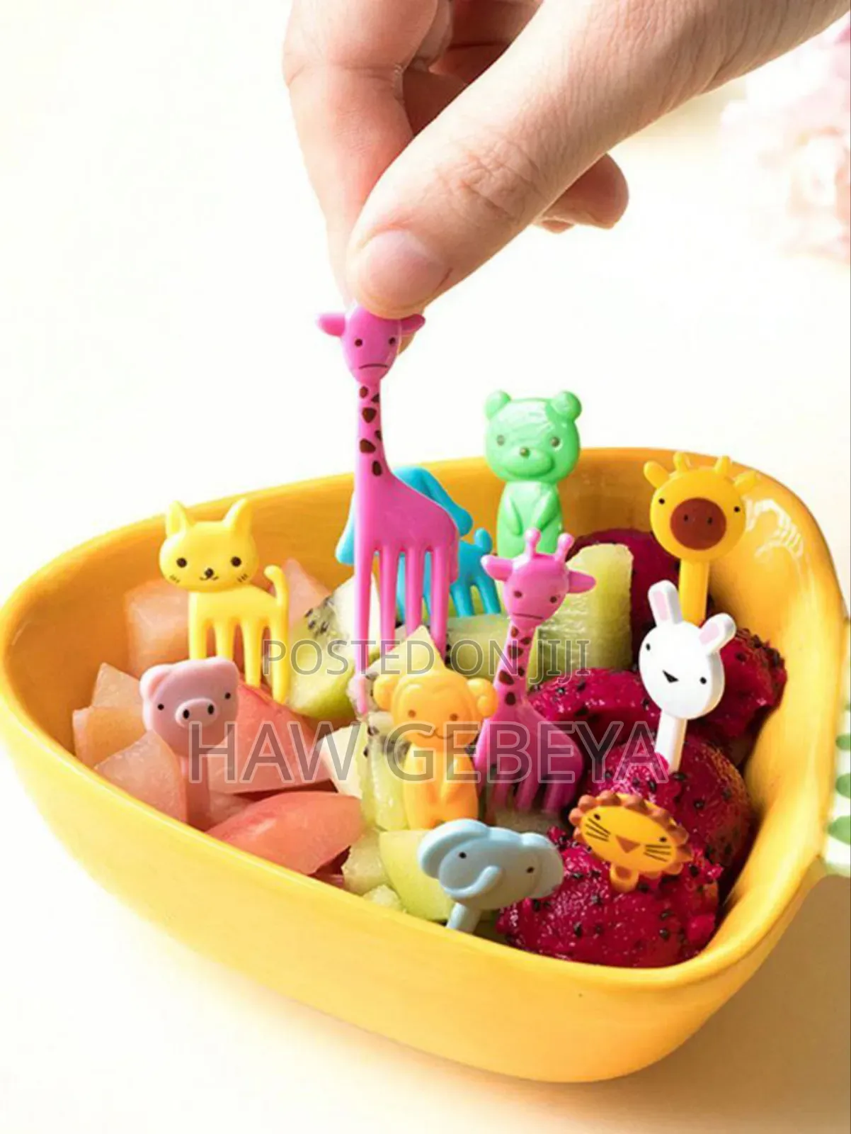 10pcs Food Fruit Fork Picks for Kids