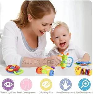 Photo - Baby Rattle and Teether Set