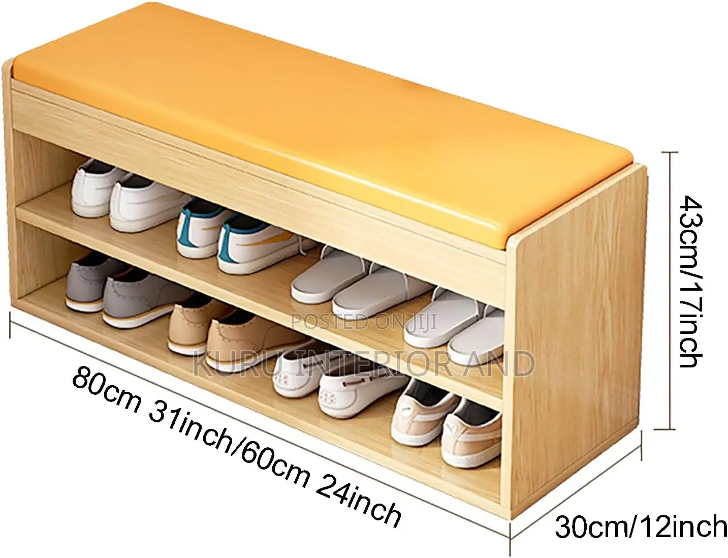Shoe Rack (80cmx30cmx45cm