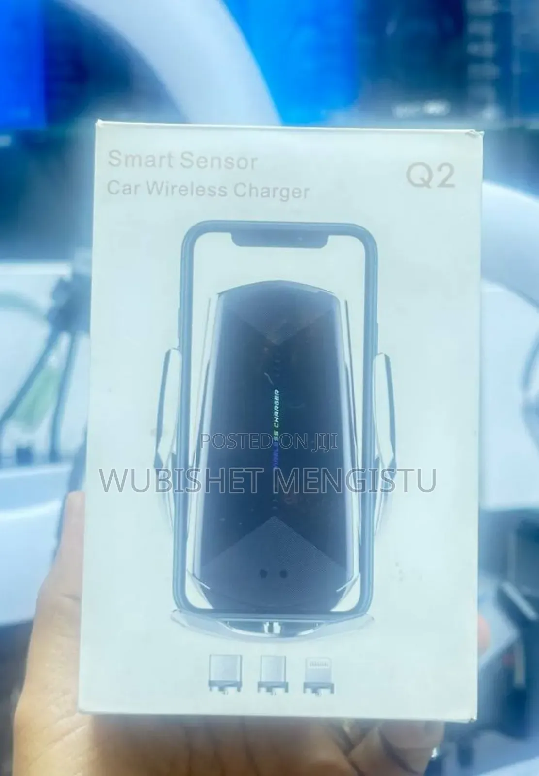 Smart Sensor Wireless Car Charger