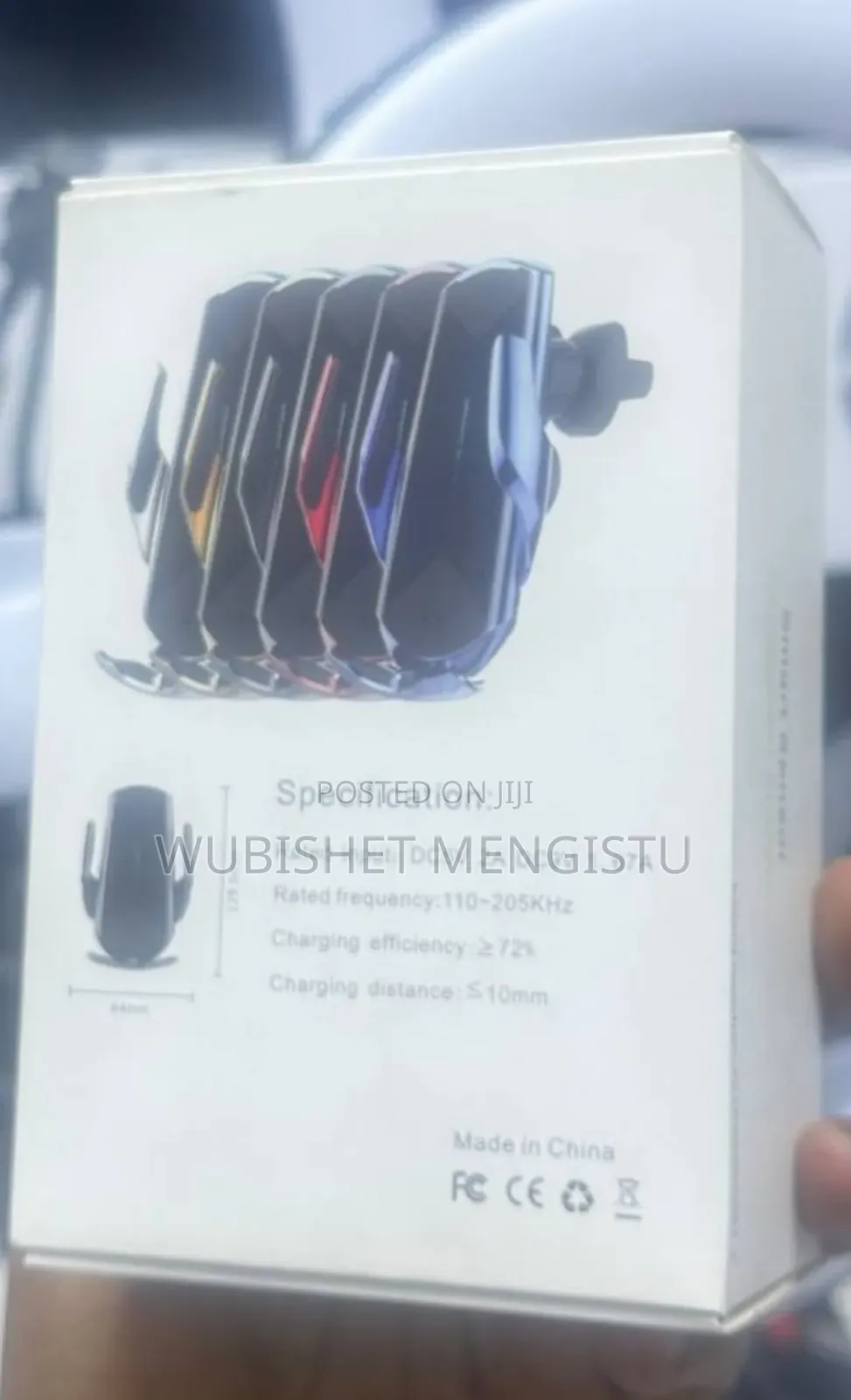 Smart Sensor Wireless Car Charger