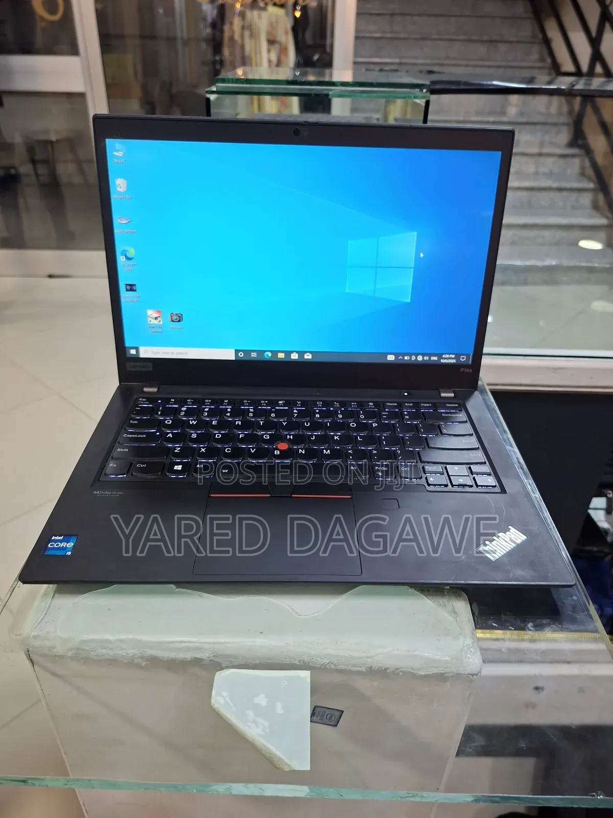 New Laptop Lenovo ThinkPad P1 Gen 3 16GB Intel Core I5 SSD 512GB
