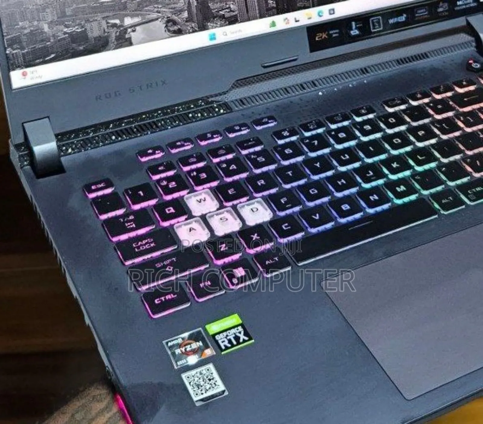 New Laptop Asus ROG Strix G17 16GB Intel Core I7 SSD 512GB