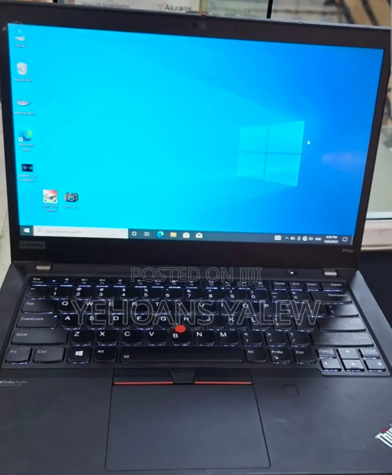 New Laptop Lenovo ThinkPad P1 Gen 3 16GB Intel Core I5 SSD 512GB