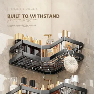 5pcs Stainless Steel Organizing Storage Rack