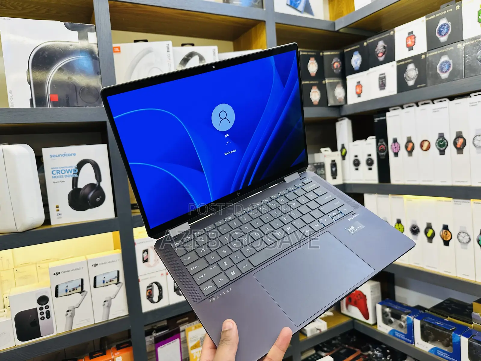 New Laptop HP Spectre X360 15t 16GB Intel Core Ultra 7 SSHD (Hybrid) 1T