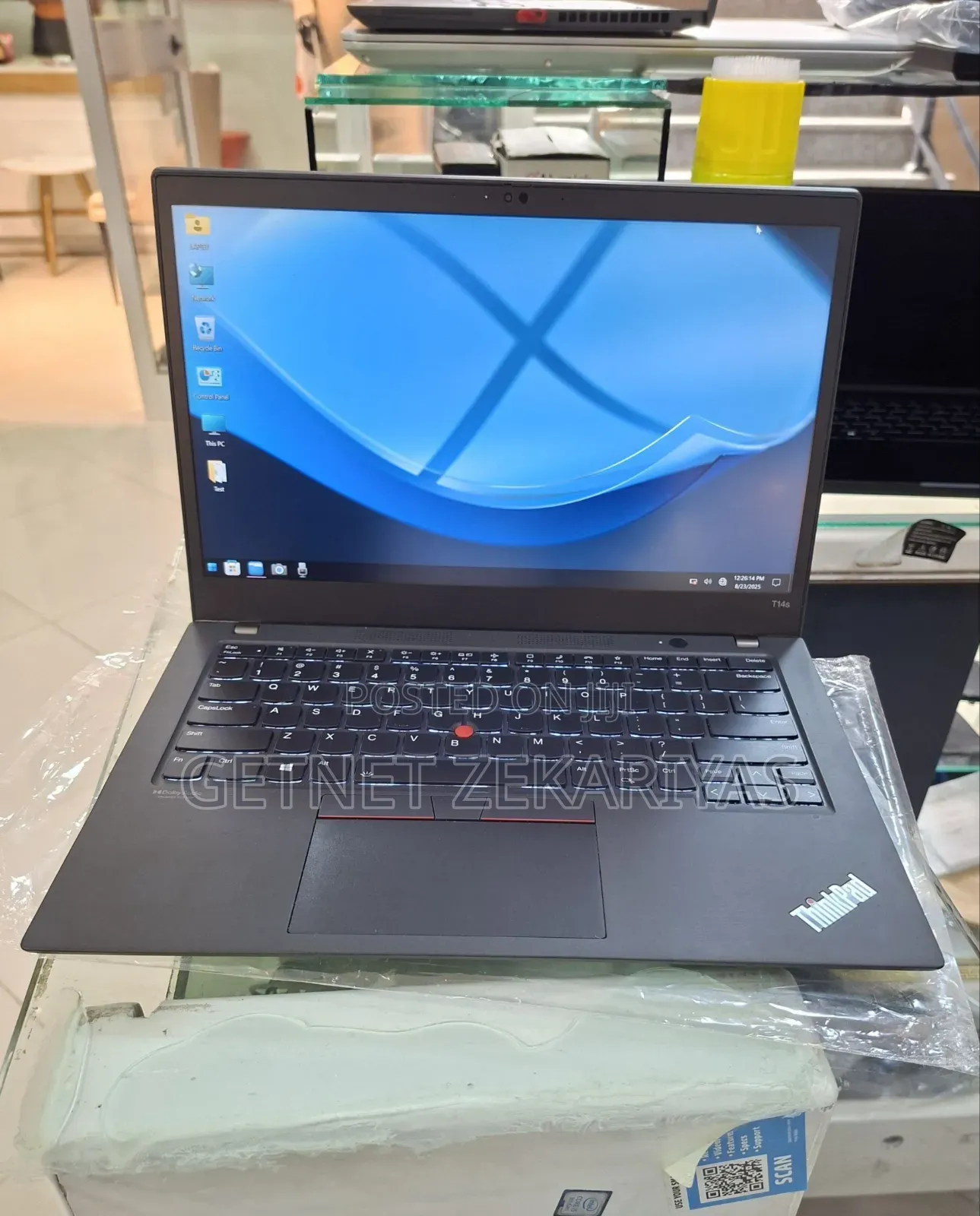 New Laptop Lenovo ThinkPad T14s G4 32GB Intel Core I7 SSD 512GB