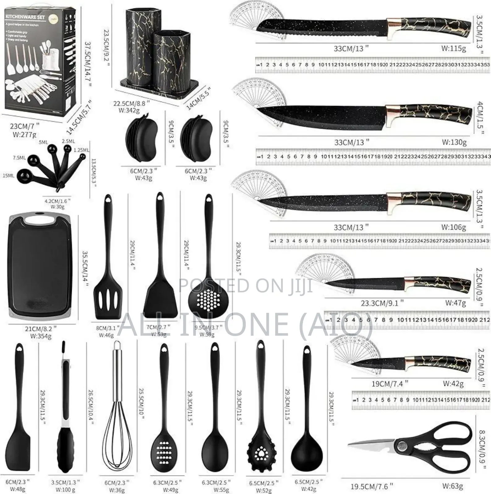 25-PCS Kitchenware Set