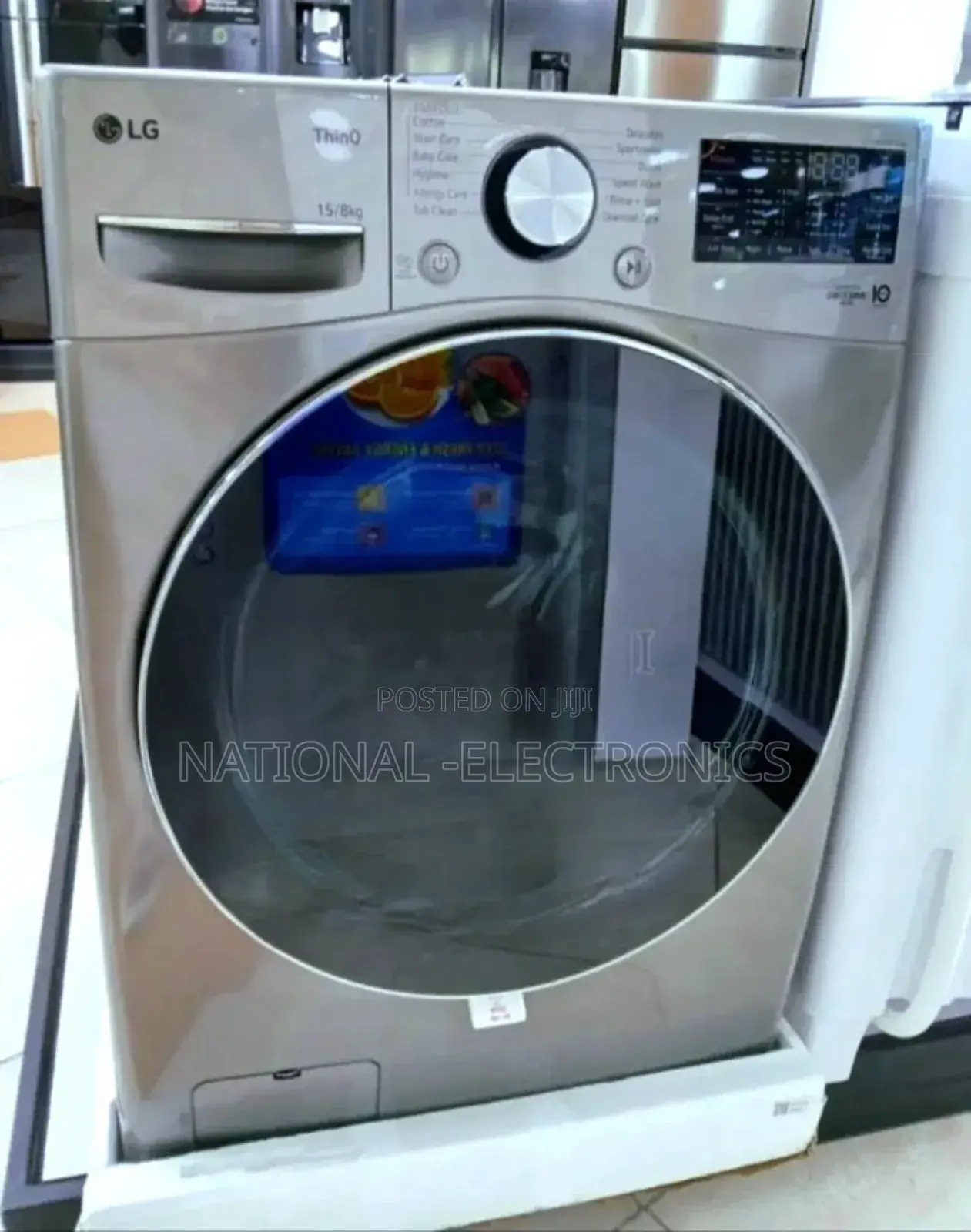 Lg Automatic Washing Machine 15kg Full Automatic Front Load
