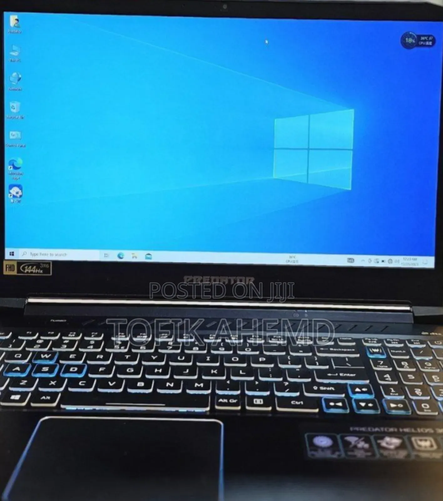 New Laptop Acer Predator Helios 300 16GB Intel Core I7 SSD 1T